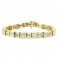 Princess Diamond Bracelet in Gold