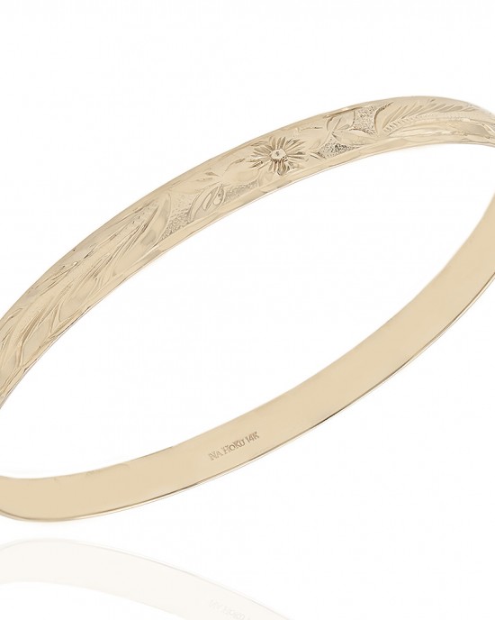 Na Hoku Hawaiian Heirllom Bangle Bracelet