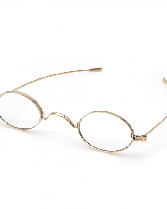12KY Vintage Wrie Rim Glasses