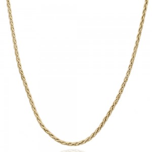 18K Wheat Chain Necklace