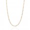Figaro Link Chain Necklace 2.8 x 0.4mm 14KY